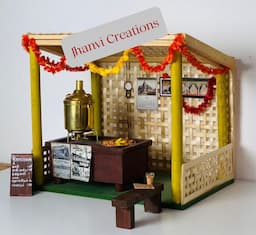 Miniature Traditional Tea Shop